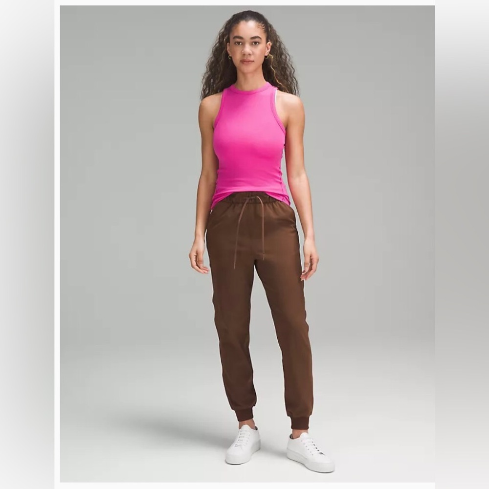 Lululemon Stretch High-Rise Jogger Full Length- Java, Size 6